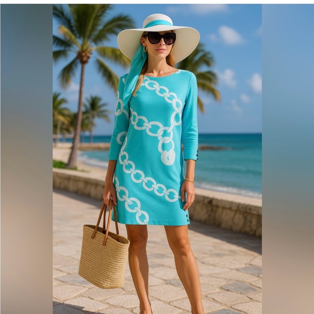 Lilly Pulitzer Jonah Ball and Chain in Shorely Blue